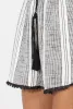 Stripe Off The Shoulder Playsuit - Abigail sold by Rebellious Fashion