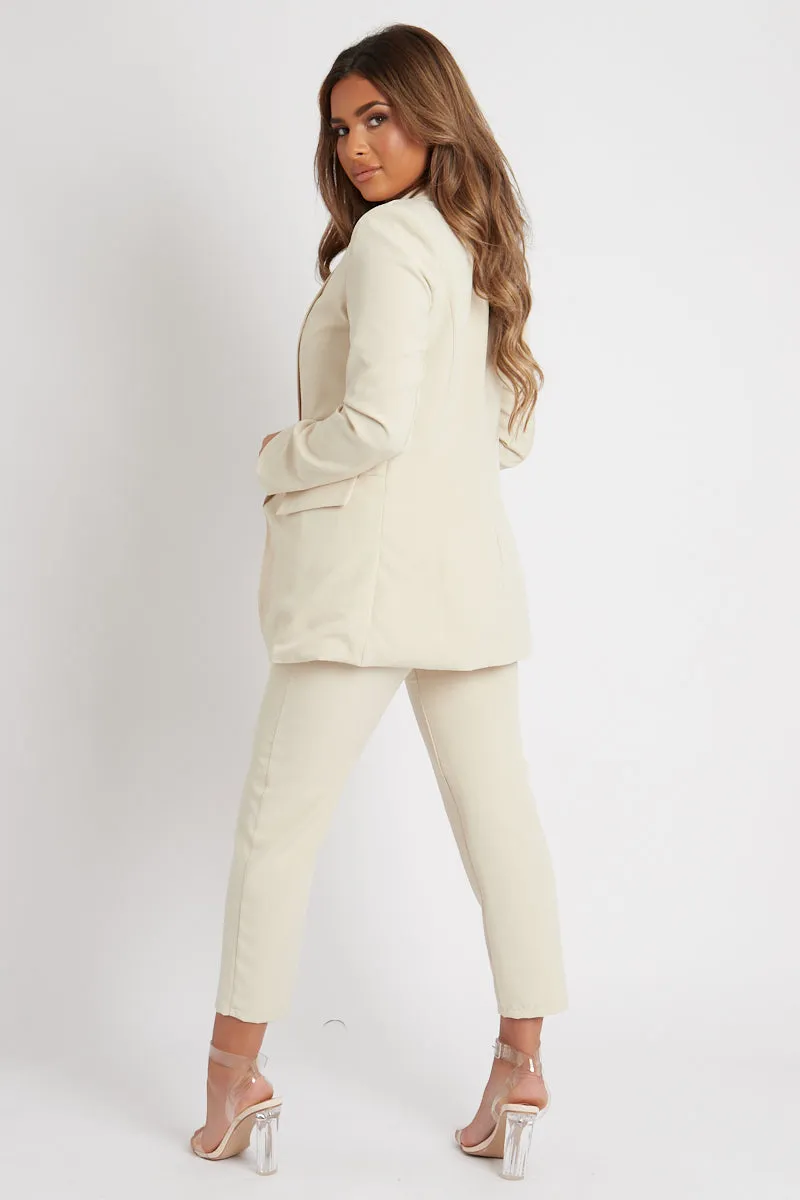 Stone Tailored Blazer And Trouser Set - Raea sold by Rebellious Fashion product image thumbnail 3