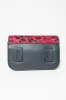 Red Leopard Faux Pony Hair Belt Bag - Melva sold by Rebellious Fashion