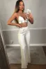 White Chain Detail Bralet - Georgiana sold by Rebellious Fashion