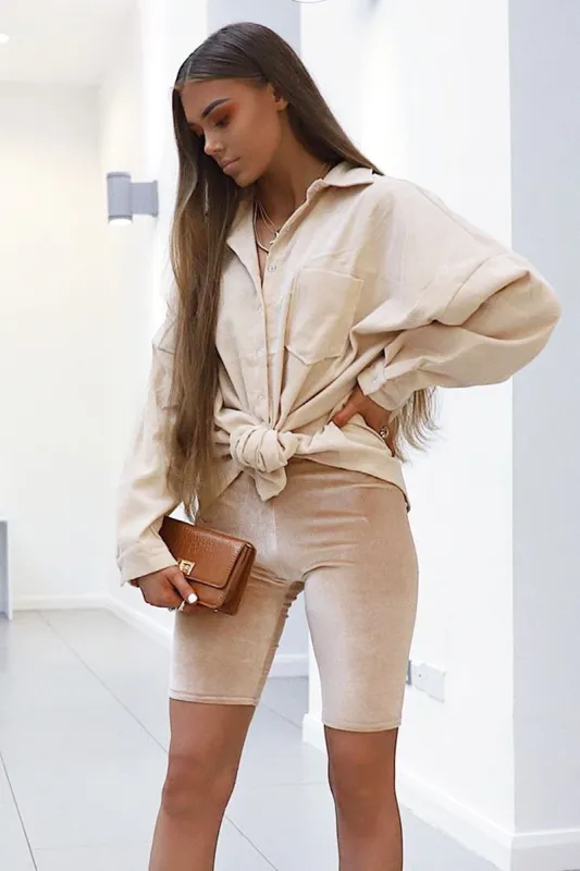 Tan Faux Croc Clasp Front Belt Body Bag - Dondi made by Rebellious Fashion