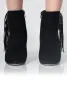 Rosaleen Black Suede Tassel Boots sold by Rebellious Fashion