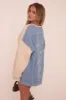 Beige Oversized Sweatshirt Dress - Claudia sold by Rebellious Fashion