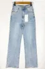 Light Blue Stretch Straight Leg Jeans - Scarlett sold by Rebellious Fashion