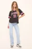 Light Blue Stretch Mid Waist Straight Leg Frayed Hem Denim Jeans - Venus sold by Rebellious Fashion