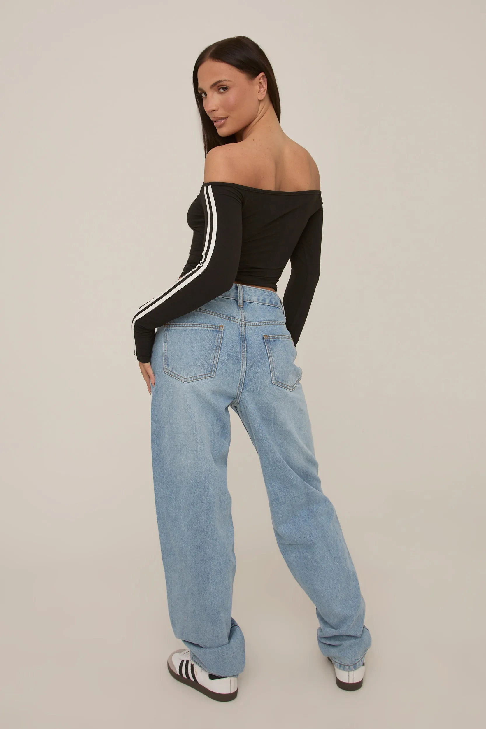 Black Varisty Number Crop Top - January sold by Rebellious Fashion product image thumbnail 5