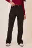 Black Stretch Frayed Hem Straight Leg Jeans - Scarlett sold by Rebellious Fashion