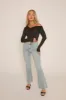 Black Asymmetric Off Shoulder Top - Idalia sold by Rebellious Fashion