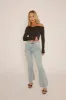 Black Asymmetric Off Shoulder Top - Idalia sold by Rebellious Fashion