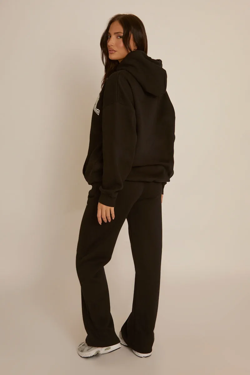 Black Rebel Sport Oversized Hoodie - Regina sold by Rebellious Fashion product image thumbnail 5