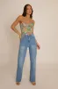 Stone Floral Tapestry Corset Top - Fallon sold by Rebellious Fashion