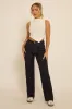 White High Neck Asymmetric Top - Ariella sold by Rebellious Fashion