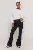 Grey Marl Collarless Lightweight Bomber Jacket - Averil sold by Rebellious Fashion