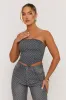 Grey Embellished Denim Jeans - Gabriela sold by Rebellious Fashion