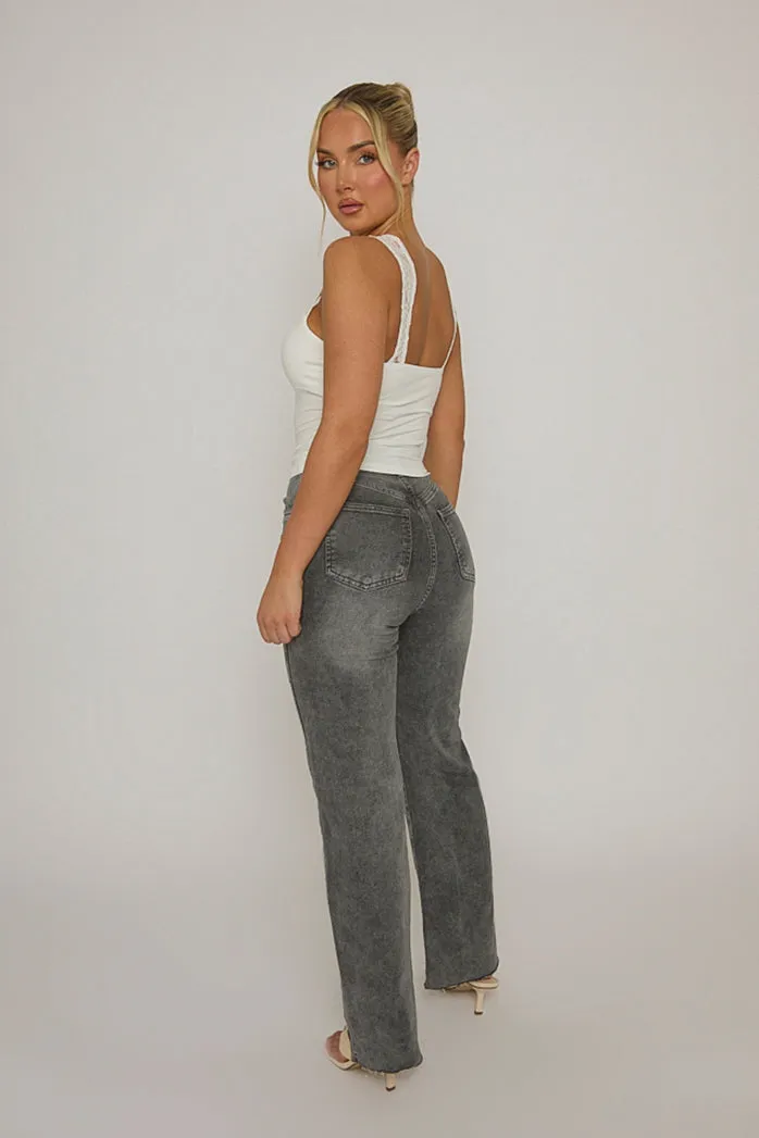 White Lace Strappy Crop Top - Eloisa sold by Rebellious Fashion product image thumbnail 5