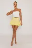 Butter Yellow Ruffle Broderie Skort - Seira sold by Rebellious Fashion