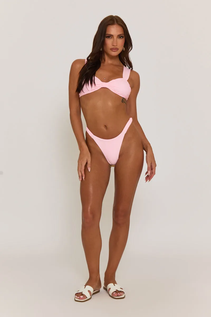 Pink Knot Front Bikini - Bleona sold by Rebellious Fashion product image thumbnail 5