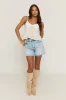 White Broderie Pleat Detail Cami Top - Martha sold by Rebellious Fashion