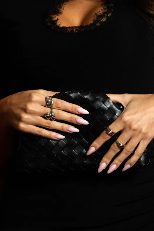 Silver Swirl Stacking Ring Pack - Kimsy made by Rebellious Fashion