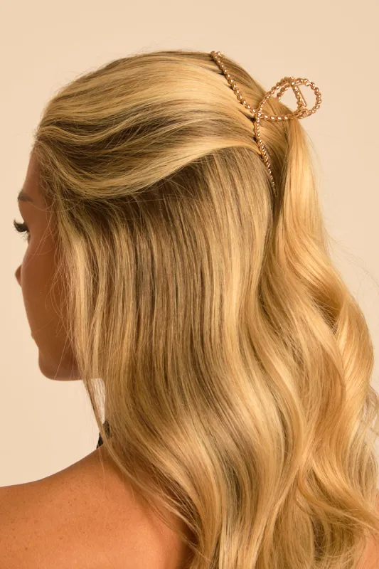 Gold Claw Clips Set Of 3 - Darlie made by Rebellious Fashion