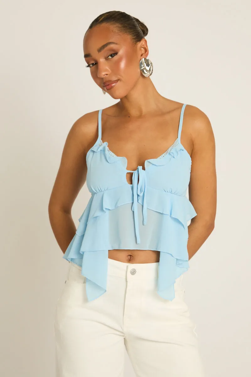 White Denim Wide Leg Jeans - Seera sold by Rebellious Fashion product image thumbnail 3