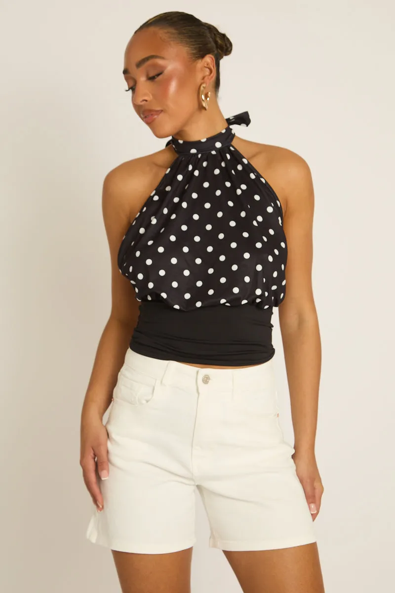 White Denim Shorts - Giaa sold by Rebellious Fashion product image thumbnail 2