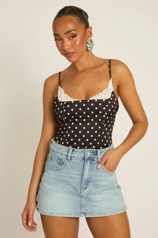 Blue Denim Micro Skort - Karlia made by Rebellious Fashion