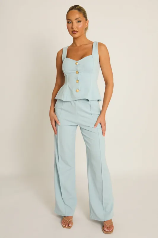 Blue Tailored Waistcoat and Trousers Co-ord Set - Zoella made by Rebellious Fashion