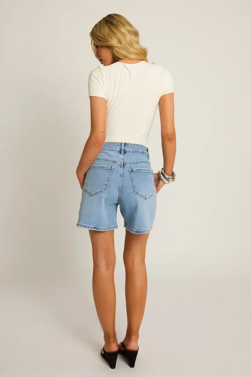 White Short Sleeve Bodysuit - Ingrid sold by Rebellious Fashion product image thumbnail 5