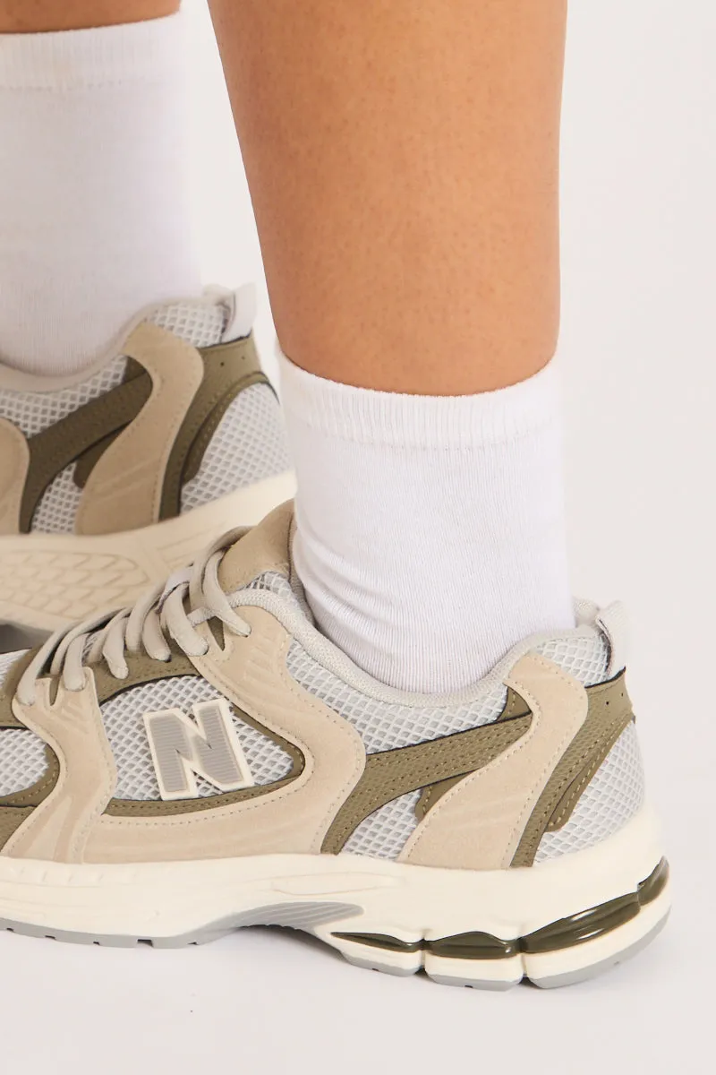 Grey Mesh Detail Chunky Trainers - Janette sold by Rebellious Fashion product image thumbnail 3