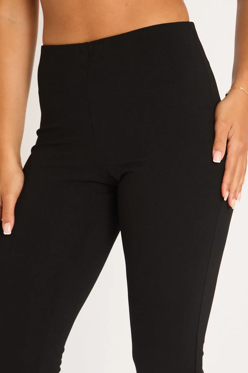 Black Capri Pants - Koko sold by Rebellious Fashion product image thumbnail 3