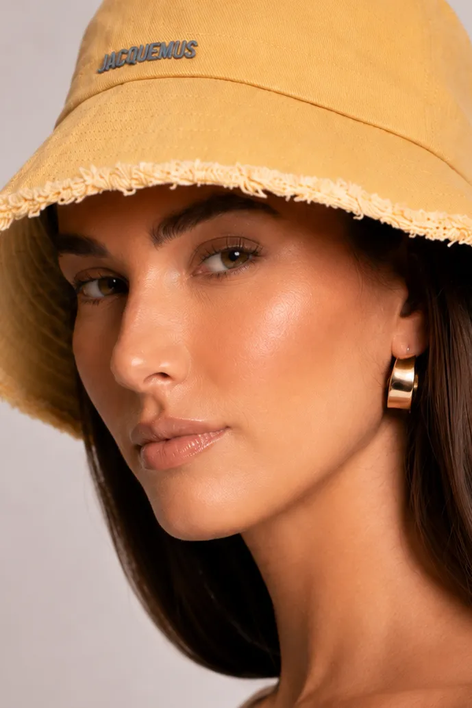 Beige Logo Detail Bucket Hat - Stella sold by Rebellious Fashion product image thumbnail 5