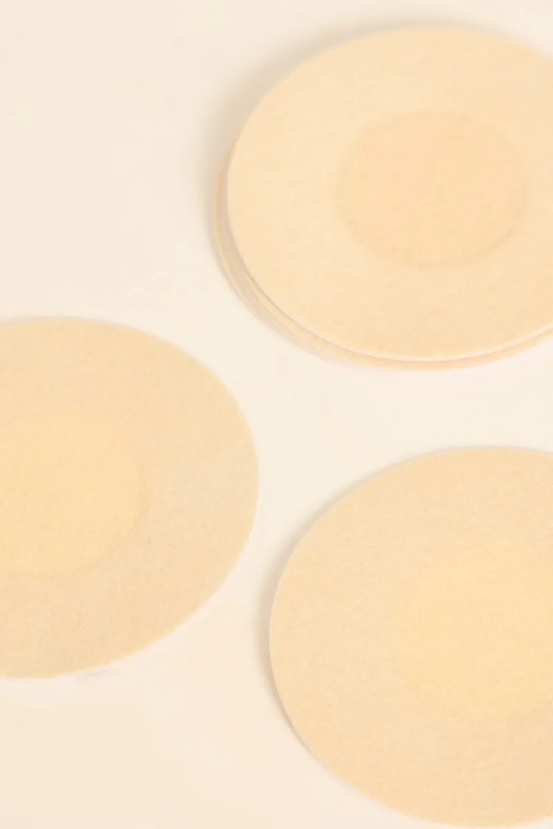 Nude Reusable Self Adhesive Nipple Covers Multipack - Nikky sold by Rebellious Fashion product image thumbnail 2