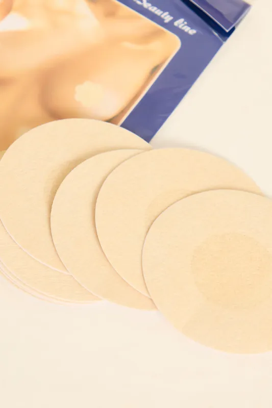 Nude Reusable Self Adhesive Nipple Covers Multipack - Nikky made by Rebellious Fashion