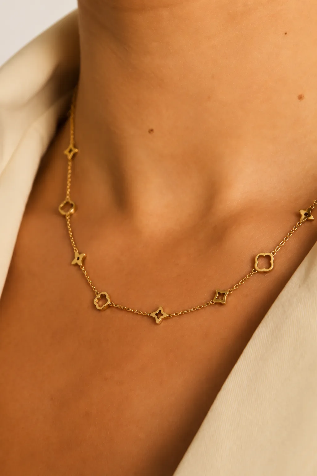Gold Logo Necklace - Kimora sold by Rebellious Fashion product image thumbnail 2