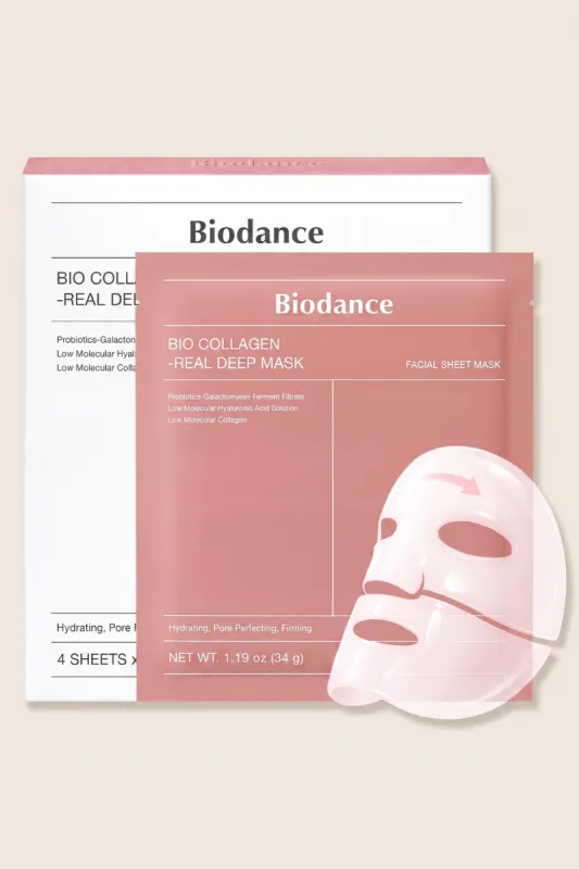 Biodance Bio-Collagen Real Deep Sheet Mask 4pc made by Rebellious Fashion
