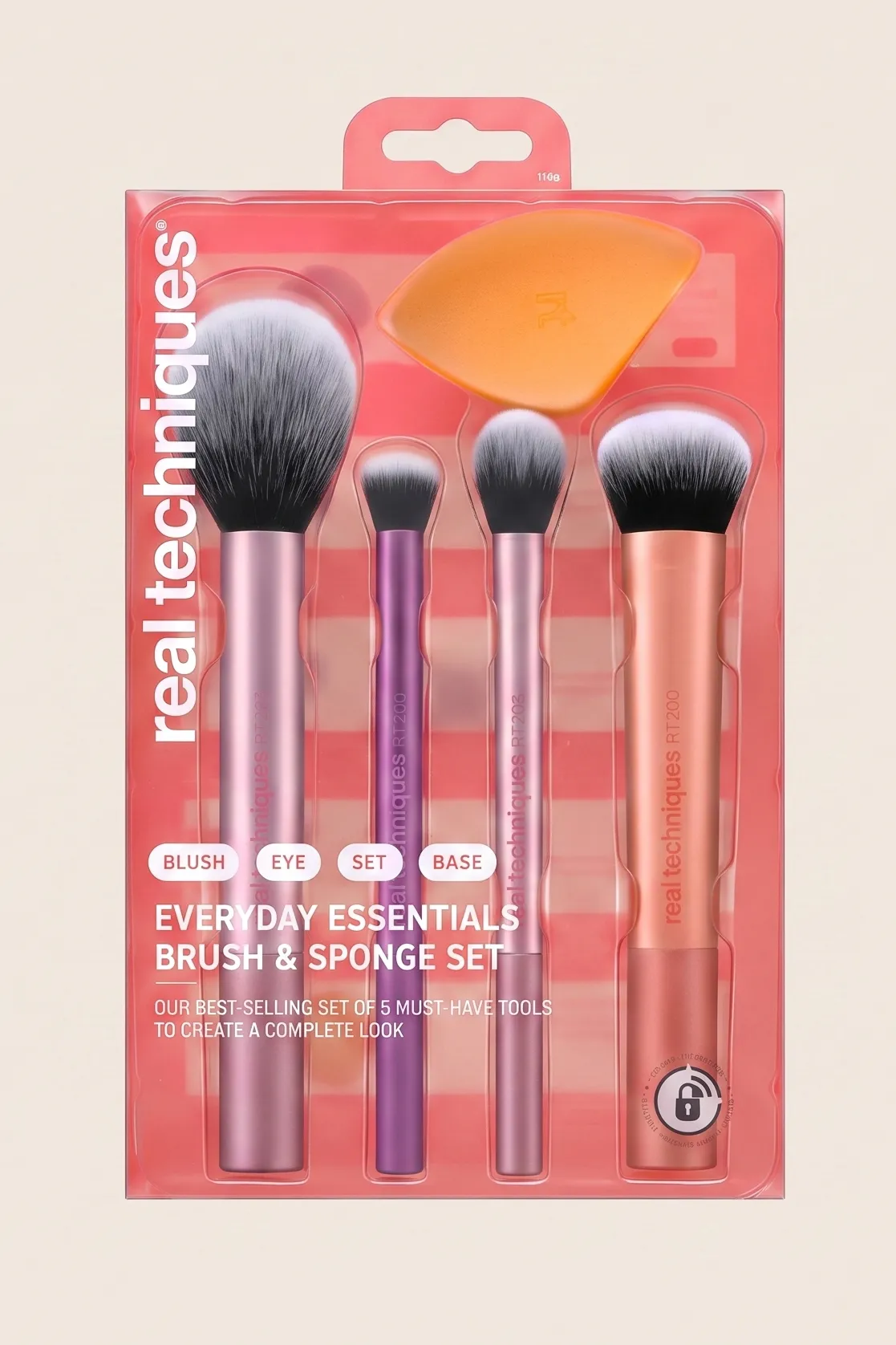 Real Techniques Everyday Essentials Makeup Brush Set sold by Rebellious Fashion