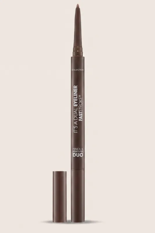 Collection Fast Stroke It's A Dual Eyeliner Brown made by Rebellious Fashion