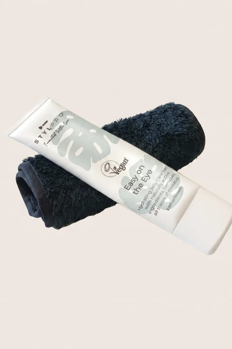 Stylpro 100ml Easy On The Eye Makeup Remover & Cloth sold by Rebellious Fashion product image thumbnail 4
