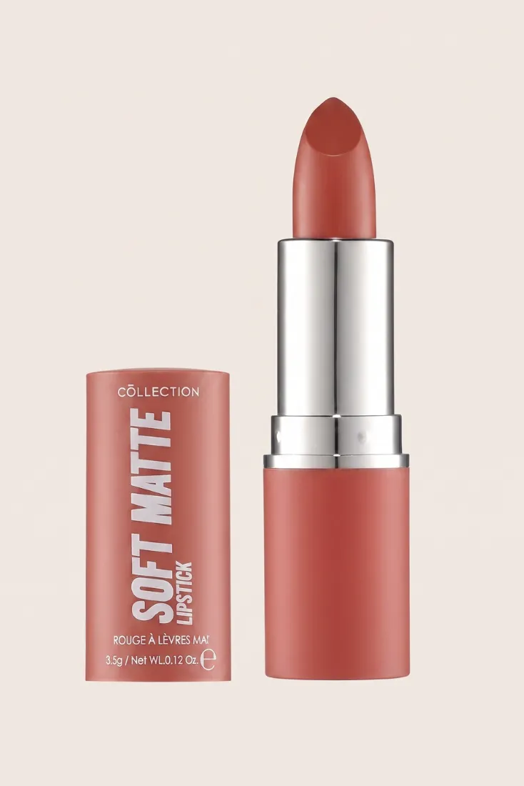 Collection Soft Matte Lipstick Warm Terracotta 4 sold by Rebellious Fashion