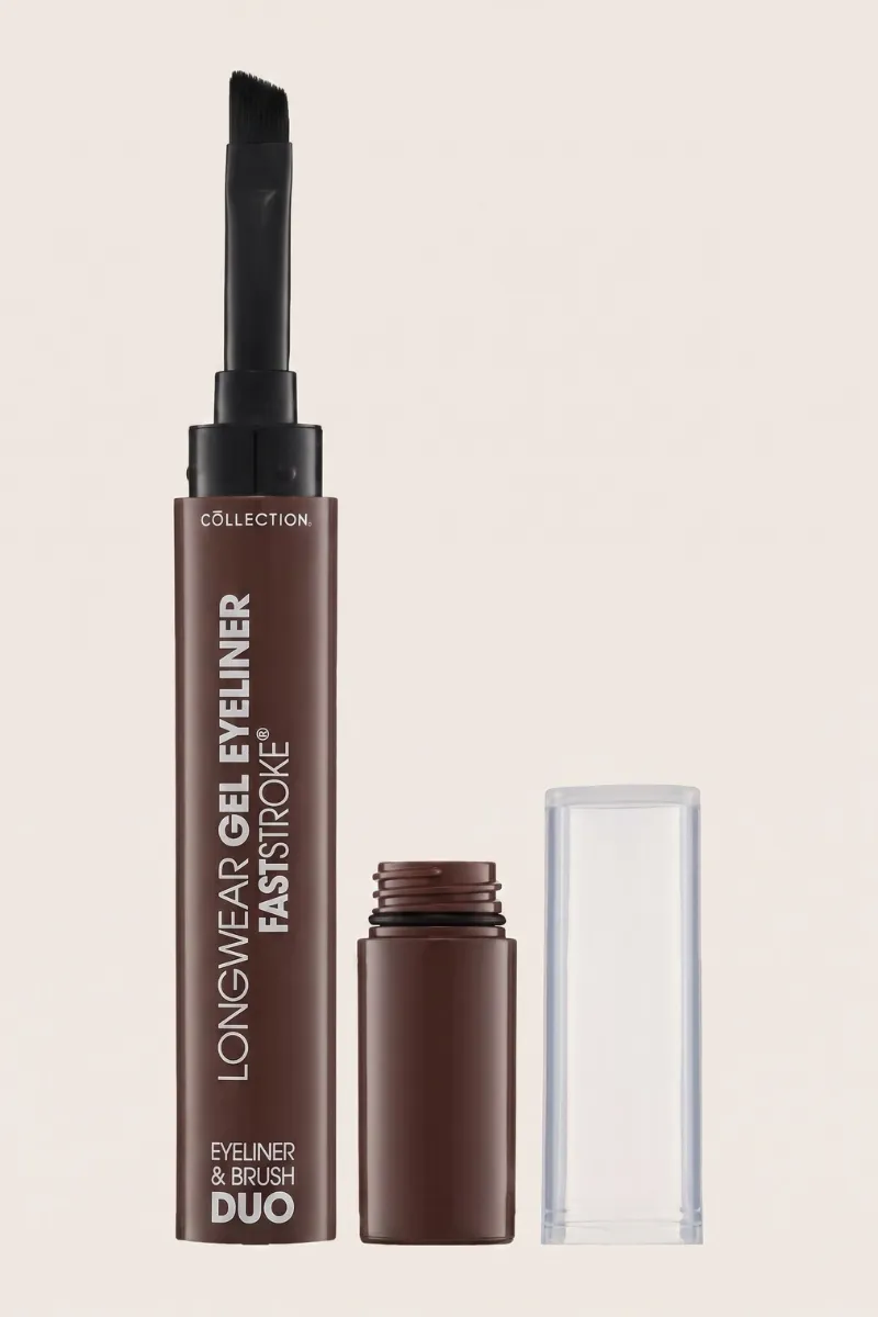 Collection Fast Stroke Longwear Gel Eyeliner Pot & Brush Brown sold by Rebellious Fashion