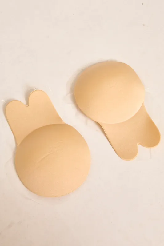 Nude Invisible Push Up Stick On Nipple Covers - Macie made by Rebellious Fashion