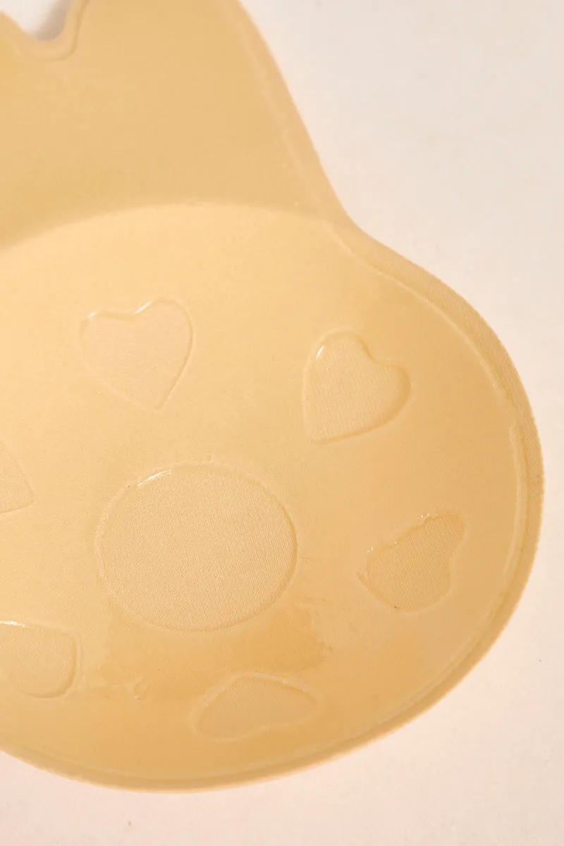 Nude Invisible Push Up Stick On Nipple Covers - Macie sold by Rebellious Fashion product image thumbnail 3
