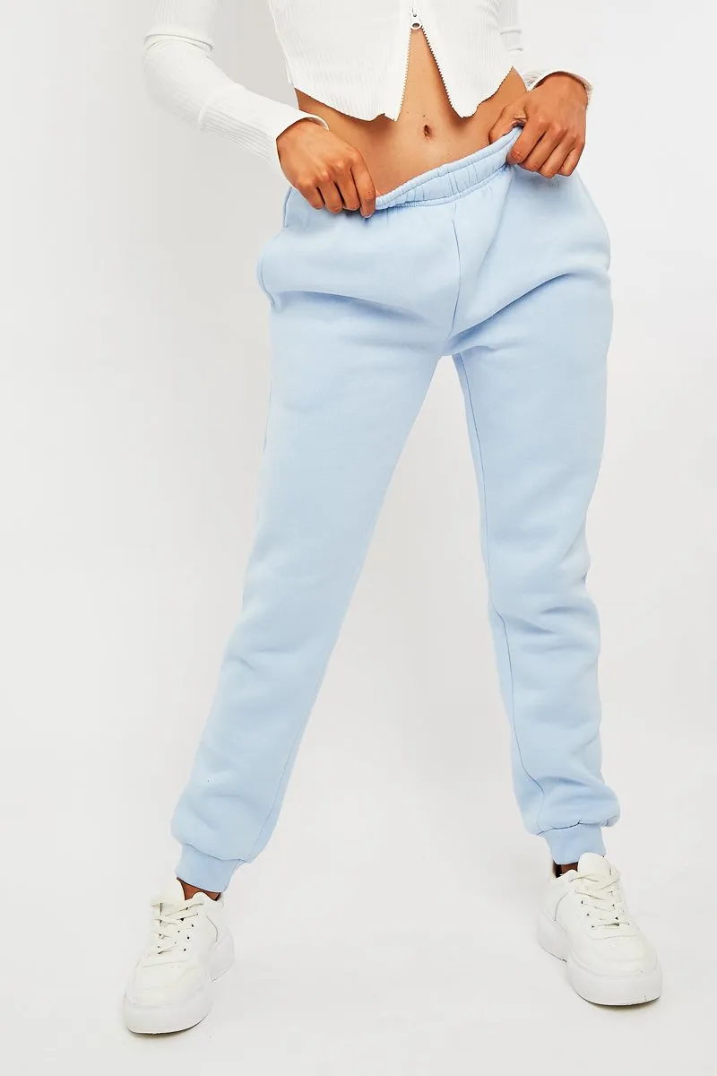 Blue Slim Fit Joggers - Chaise sold by Rebellious Fashion product image thumbnail 3