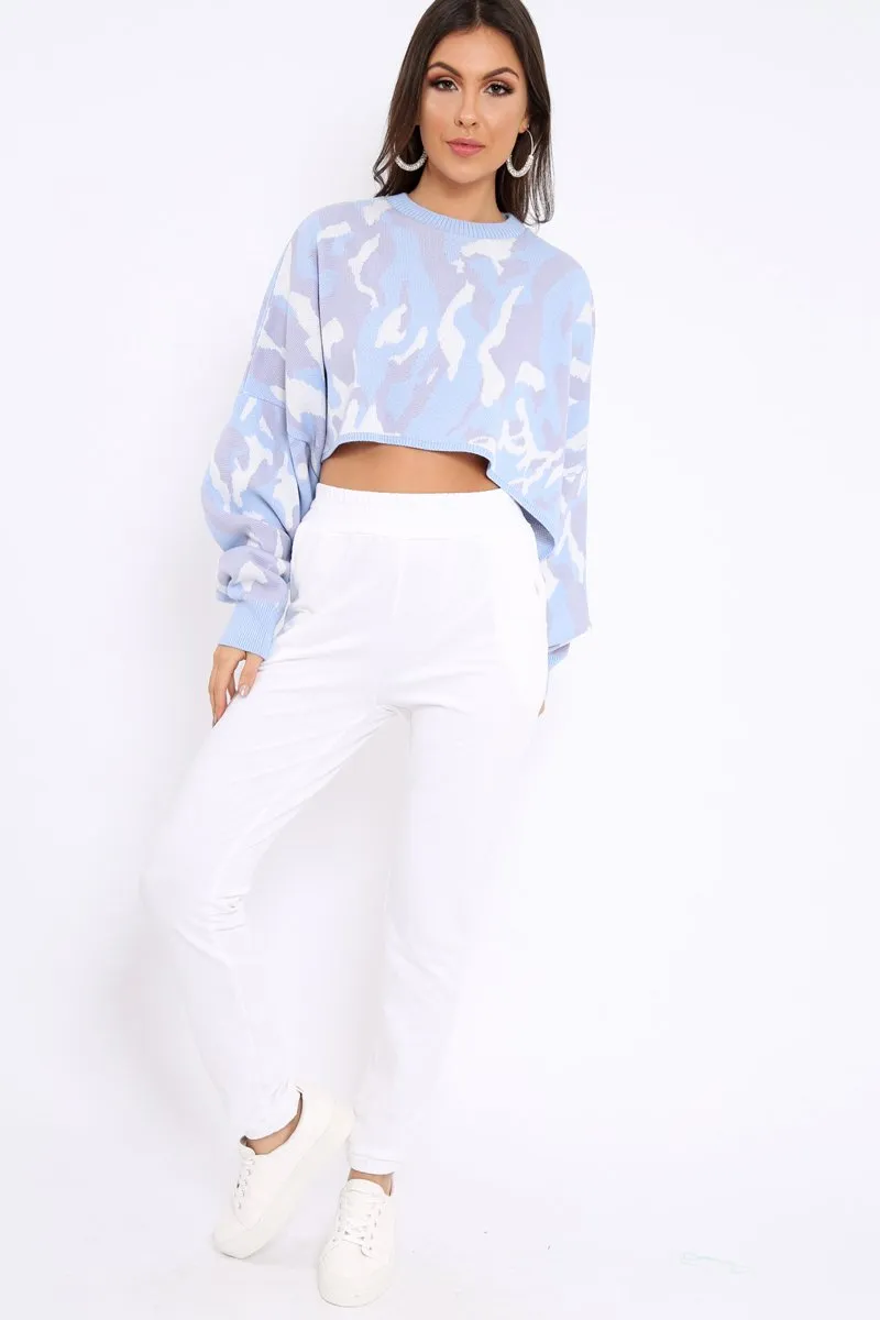 White Elasticated Waist Joggers - Trina sold by Rebellious Fashion product image thumbnail 3