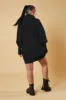 Black Turtle Neck Knit Jumper Dress - Brooke sold by Rebellious Fashion