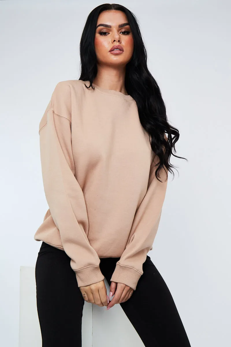 Sand Oversized Sweatshirt - Tesse sold by Rebellious Fashion product image thumbnail 2