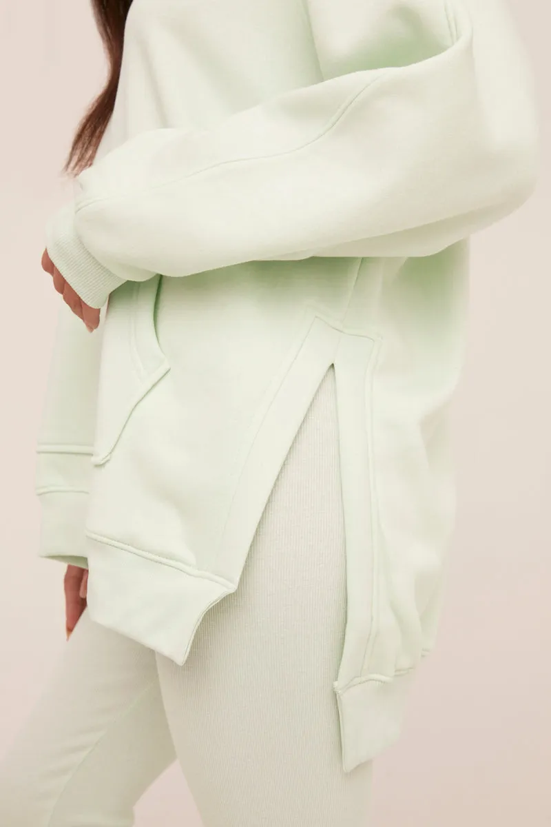 Mint Oversized Hoodie And Leggings Co-ord Set - Renee sold by Rebellious Fashion product image thumbnail 4