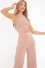 Rose Slinky Halterneck Wrap Top - Giovanna sold by Rebellious Fashion