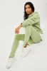 Sage Side Split Leggings - Oliviah sold by Rebellious Fashion